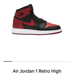 Air Jordan Retro 1 ‘Banned’